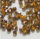 Zdjęcie - Fire Polish Copper - Medium Topaz (C10040) 3mm